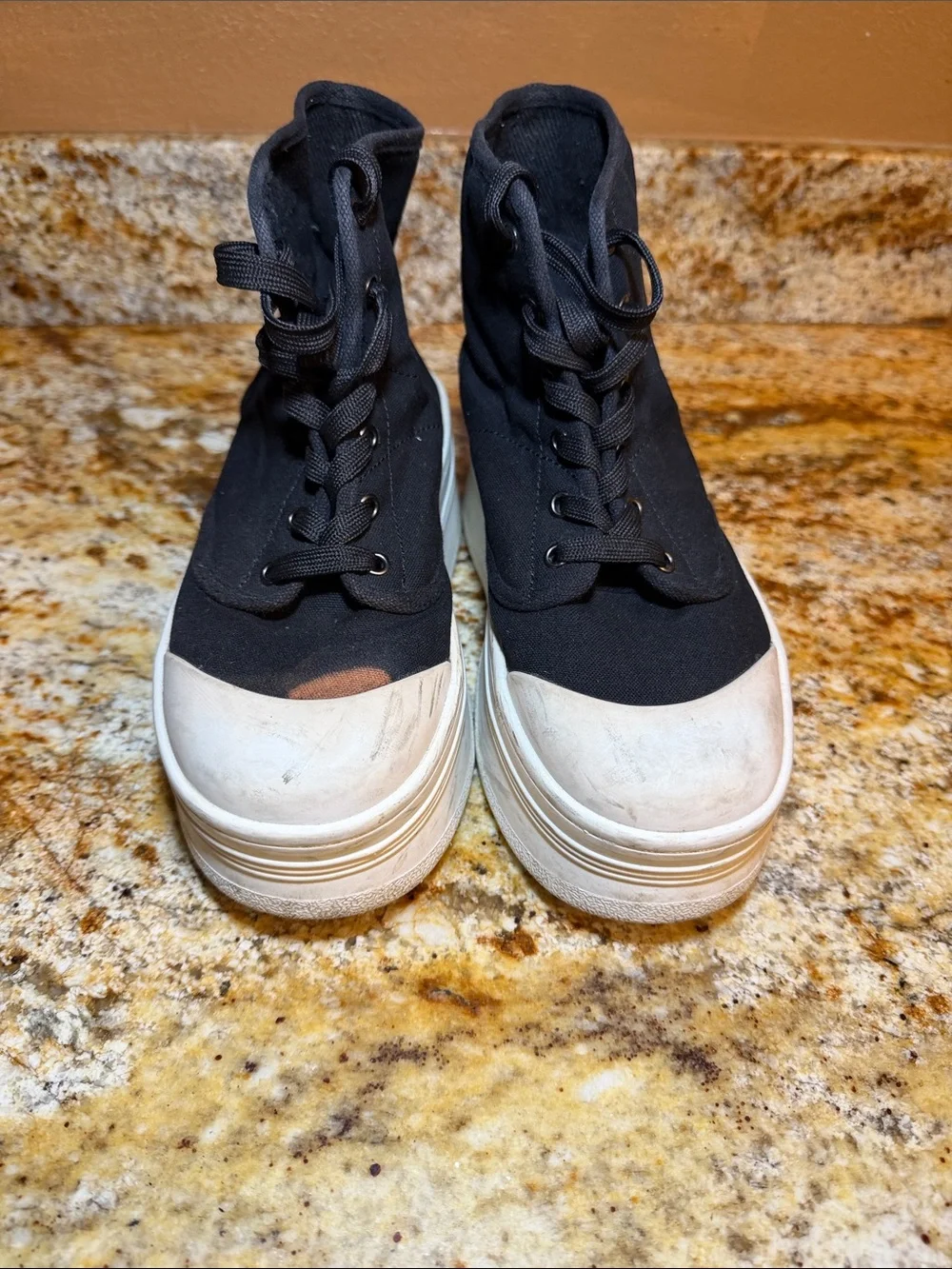 Celine black platform